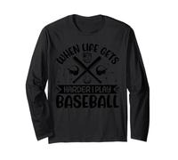 Quand la Vie Devient Plus Difficile, Je Joue au Baseball Manche Longue