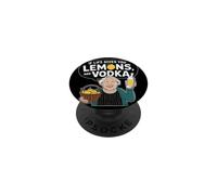 Quand la Vie Te Donne des Citrons, ajoute du Vodka PopSockets PopGrip Adhésif