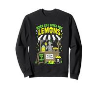 Quand la Vie Vous Donne des Citrons... Dire drôle : Spooky Skeleton Sweatshirt
