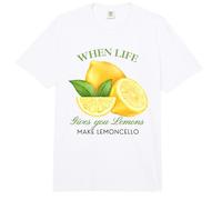 Quand la Vie Vous Donne des Citrons, Faites de Lemoncello des Femmes Mignonnes et drôles Comfort Colors Adult Heavyweight T-Shirt