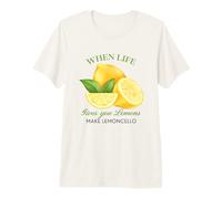 Quand la Vie Vous Donne des Citrons, Faites de Lemoncello des Femmes Mignonnes et drôles T-Shirt Haut de Gamme
