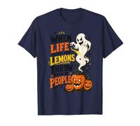 Quand la Vie Vous Donne des Citrons fantôme d'halloween T-Shirt