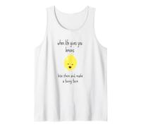 Quand la Vie Vous Donne des Citrons, souriez, Soyez Heureux, Attitude Positive Débardeur