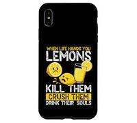 Quand la Vie Vous Donne des Citrons, tuez-Les, écrasez-Les Coque pour iPhone XS Max