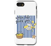 Quand la Vie Vous Donne des huîtres, souriez ! Coque pour iPhone SE (2020) / 7/8