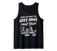 Quand la Vie Vous Donne des minis Gris, peignez-Les Débardeur