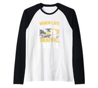 Quand la vie vous donne du trafic, vélo à pédales Manche Raglan