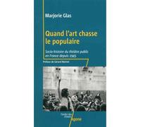 Quand L'art Chasse Le Populaire - Socio-Histoire Du Théâtre Public En France Depuis 1945