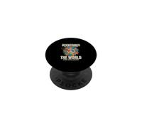 Quand Le Pouvoir de l'amour l'emporte sur l'amour du Pouvoir, années 70 PopSockets PopGrip Adhésif