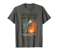 Quand Le Vent Rencontre Le feu, actes 2 : Revival Christian Worship T-Shirt