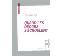 Quand les décors s'écroulent - Christophe Fiat - L'attente Eds De - broché - Poésie
