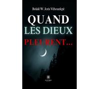Quand les dieux pleurent... - Bolalé W. Joris Véhounkpé - Le Lys Bleu - broché - Roman