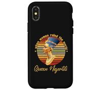 Quand Les Femmes régnaient sur Le Monde - Reine égyptienne Néfertiti Coque pour iPhone X/XS