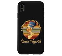 Quand Les Femmes régnaient sur Le Monde - Reine égyptienne Néfertiti Coque pour iPhone XS Max
