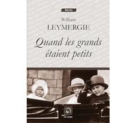 Quand les Grands étaient petits... (grands caractères)