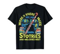 Quand Les Histoires et Les mélodies rencontrent Le Design du basson T-Shirt