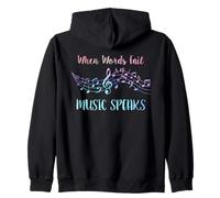 Quand les mots manquent, la musique parle : musicien Sweat à Capuche