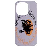 Quand Les sorcières Font de l'équitation, C'est à l'approche d'halloween Coque pour iPhone 14 Pro
