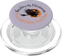 Quand Les sorcières Font de l'équitation, C'est à l'approche d'halloween PopSockets PopGrip pour MagSafe