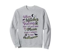 Quand les sorcières vont monter Sweatshirt