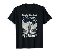 Quand Les Vents hurlent, j'écoute Weather Spotters Meteorology T-Shirt