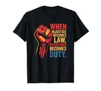 Quand l'injustice Devient Loi, la résistance Devient Un Devoir RBG T-Shirt