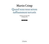 Quand nous nous serons suffisamment torturés ; Messager de l'amour