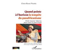 Quand pointe à l'horizon la tempête du panafricanisme Denis sassou Nguesso pour tenir le gouvernail - Christ Risnet Nsimba - L'harmattan - broché - Essai