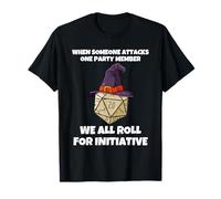 Quand Quelqu'un Attaque Un Membre du Groupe, Nous Jouons T-Shirt