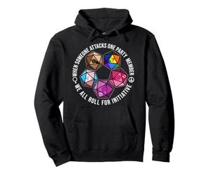 Quand Quelqu'un Attaque Un Membre d'un Parti, Nous prenons Tous l'initiative Sweat à Capuche