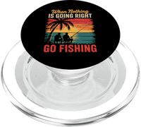 Quand rien ne va bien, allez pêcher les pêcheurs détendus PopSockets PopGrip pour MagSafe