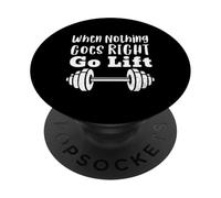 Quand Rien ne va Bien, optez pour Les vêtements de Musculation Lift Gym PopSockets PopGrip Adhésif