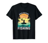 Quand Rien ne va Droit pêcheur drôle T-Shirt