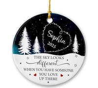 Quand Tu As Quelqu'un Que Tu Aimes Là-Haut Décoration De Noël A Suspendre Céramique Ornement Suspendu Décoratifs Pendentif De Noël pour Fête Mariage Festival