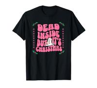 Quand tu ES Mort à l'intérieur mais Que C'est Noël, Un père Noël Effrayant T-Shirt