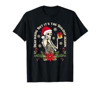 Quand tu ES Mort à l'intérieur mais Que C'est Noël, Un père Noël Effrayant T-Shirt