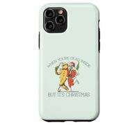 Quand TU SERAS Mort Dedans mais C'est NOËL Skeleton Meme Coque pour iPhone 11 Pro