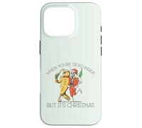 Quand TU SERAS Mort Dedans mais C'est NOËL Skeleton Meme Coque pour iPhone 16 Pro