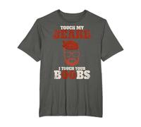 Quand tu touches ma barbe - Barbe drôle de novembre T-Shirt