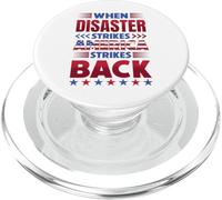 Quand Une Catastrophe Frappe, l'Amérique revient PopSockets PopGrip pour MagSafe