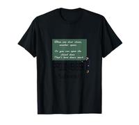 Quand Une Porte se Ferme, Une Autre s'ouvre. Citation Sarcastique T-Shirt