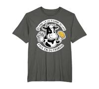 Quand Vie Donne Lait Fais Du Fromage Cadeau Fromage Humour T-Shirt