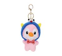 QuanDong QD-SD-0061 - Barrette - Porte-clés mignons - Rose - 13 cm - 20 pièces