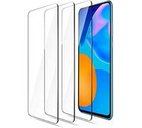 Quanen Lot de 3, Verre Trempé pour Huawei P Smart 2021 6.67", Film Protection écran - Anti Rayures - sans Bulles d'air -Ultra Résistant (HD Ultra Transparent) Dureté 9H Glass