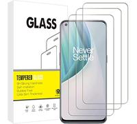 Quanen Lot de 3, Verre Trempé pour Oneplus Nord N10 5G, Film Protection écran - Anti Rayures - sans Bulles d'air -Ultra Résistant (HD Ultra Transparent) Dureté 9H Glass