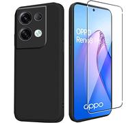 Quanen Lot de 3, Verre Trempé pour OPPO Reno 8 Pro, Film Protection écran - Anti Rayures - sans Bulles d'air -Ultra Résistant (0,33mm HD Ultra Transparent) Dureté 9H Glass