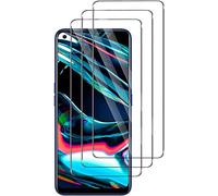 Quanen Lot de 3, Verre Trempé pour Realme 7 Pro, Film Protection écran - Anti Rayures - sans Bulles d'air -Ultra Résistant (HD Ultra Transparent) Dureté 9H Glass