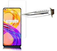 Quanen Lot de 3, Verre Trempé pour Realme 8 Pro, Film Protection écran - Anti Rayures - sans Bulles d'air -Ultra Résistant (0,33mm HD Ultra Transparent) Dureté 9H Glass