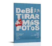 QUANHAIUSUU Bad Bunny DeBÍ TiRAR MáS FOToS 6 Poster HD sur toile pour salon, chambre à coucher, bureau, décoration artistique créative cadeau