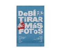 QUANHAIUSUU Bad Bunny DeBÍ TiRAR MáS FOToS 6 Poster HD sur toile pour salon, chambre à coucher, bureau, décoration artistique créative cadeau